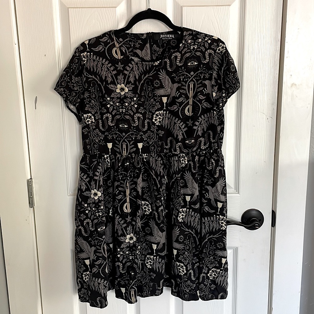 Hecate's Garden Skater Mini Dress XL US 12 / UK 16 / EU 44